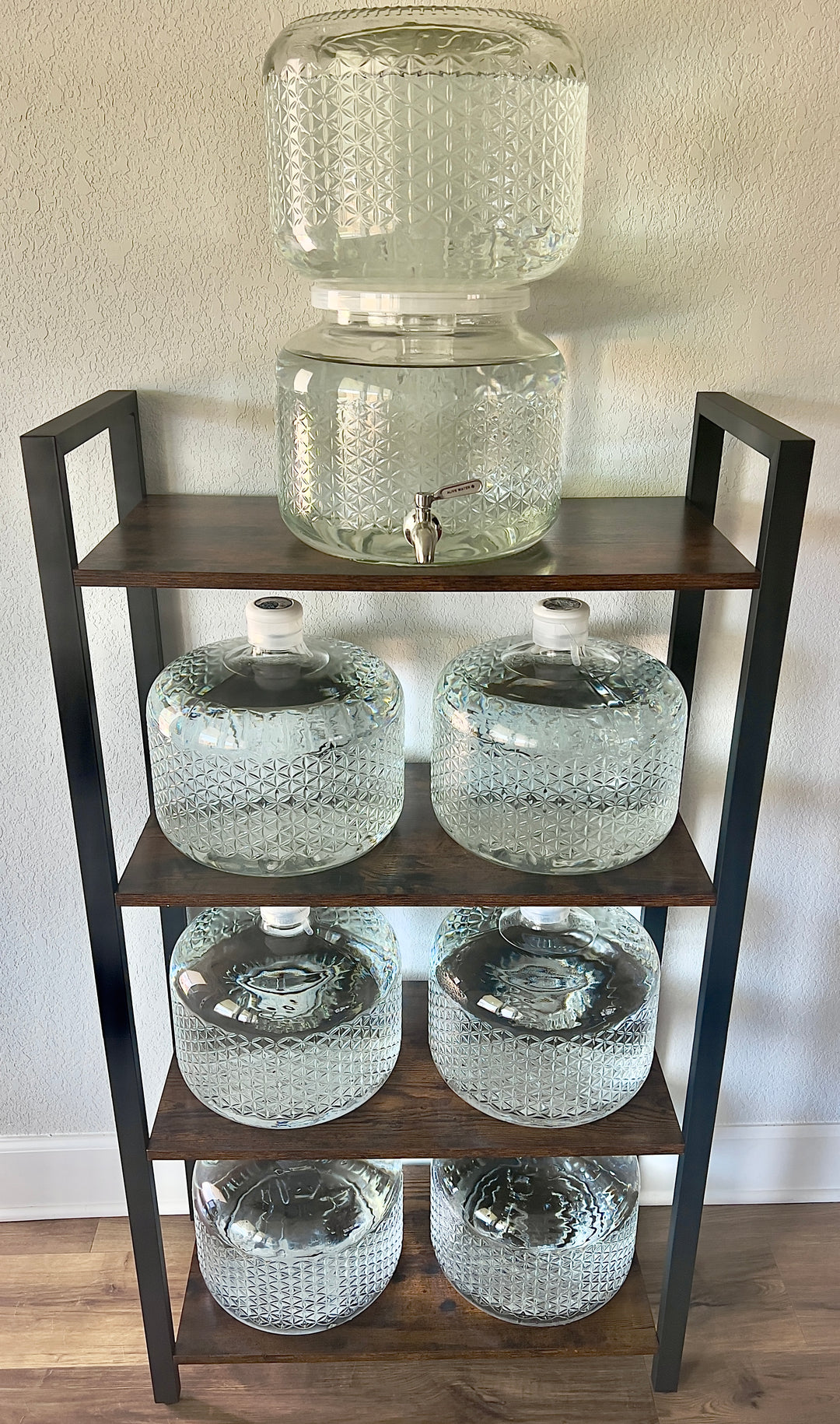 Metal and Wood Shelf
