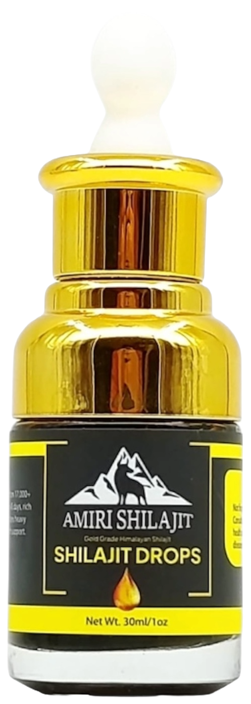 Pure Himalayan Shilajit Drops – 1 oz