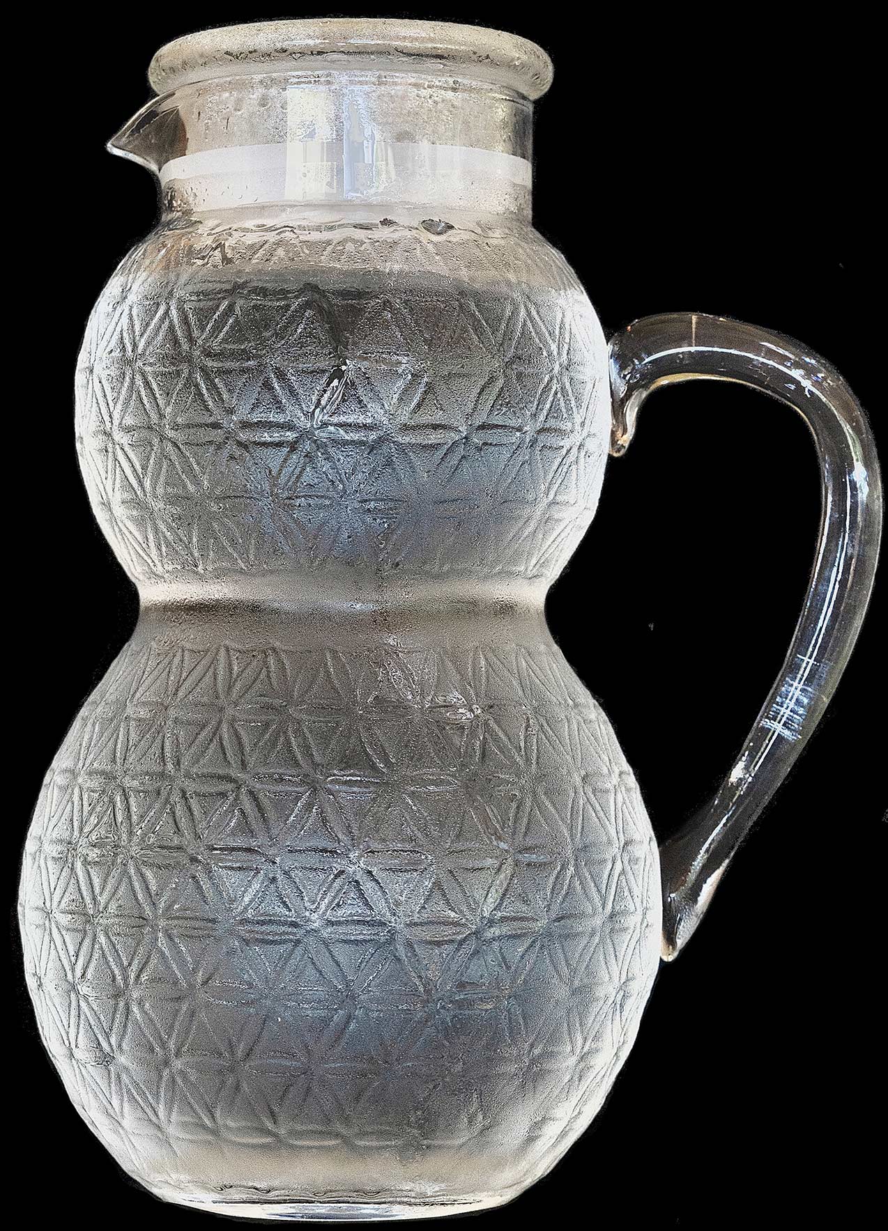 Half Gallon Glass Pitcher